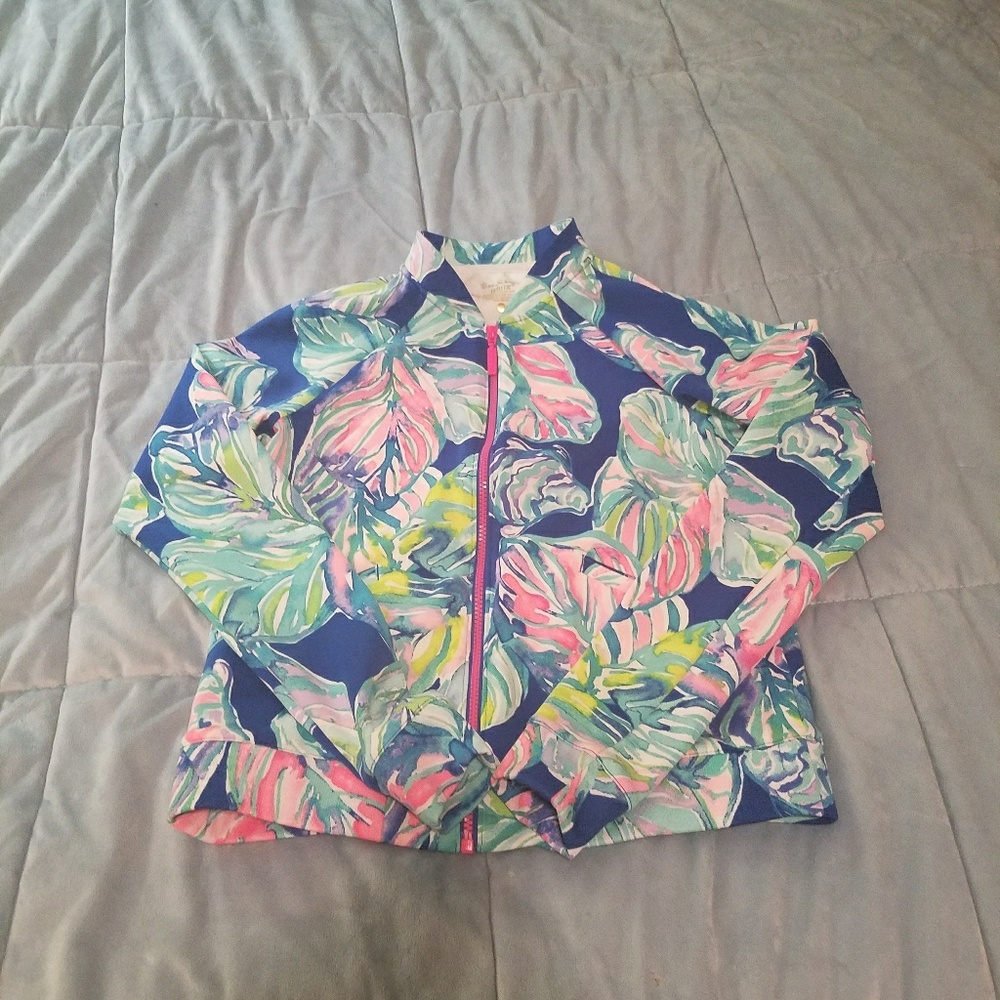 Lilly Pulitzer Bomber Jacket!